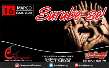 16/03 Festa Surube-se!