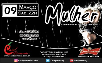 09/03 Festa Mulher