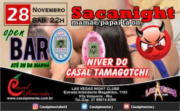 28/11 Festa Sacanight Open Bar