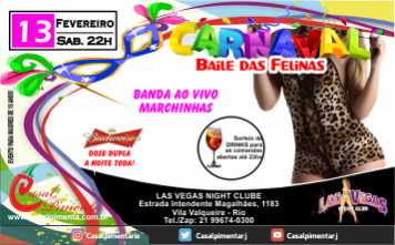 13/02 Baile das Felinas