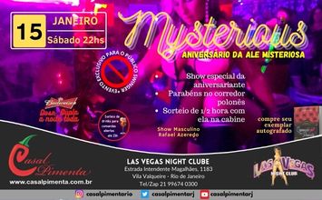 15/01 Festa Mysterious