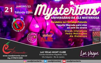 21/01 Festa Mysterious