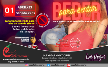 01/04 Festa Beber Para Sentar