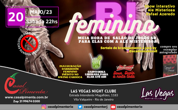 20/05 Festa Bi Feminino