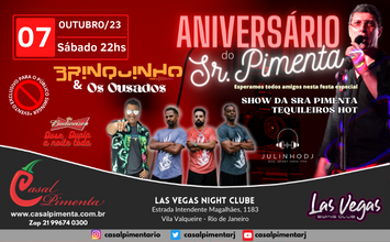 07/10 Aniversário do Sr Pimenta