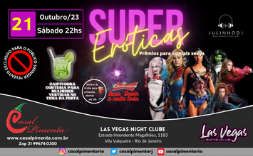 21/10 Festa Super Eróticas