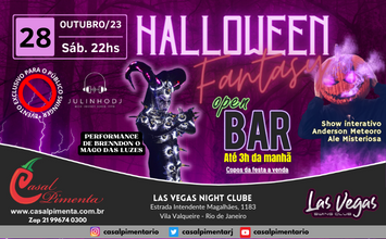 28/10 Halloween Fantasy Open Bar