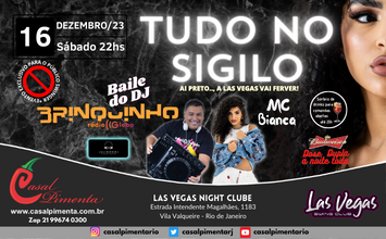 16/12 Festa Tudo No Sigilo MC Bianca