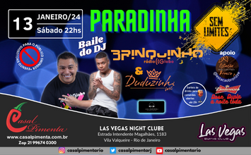 13/01 Festa Paradinha Sem Limites